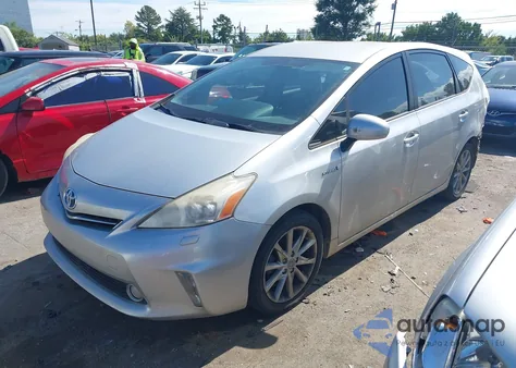 2012 Toyota Prius V Five из США, поврежденный, VIN JTDZN3EU3C3025404